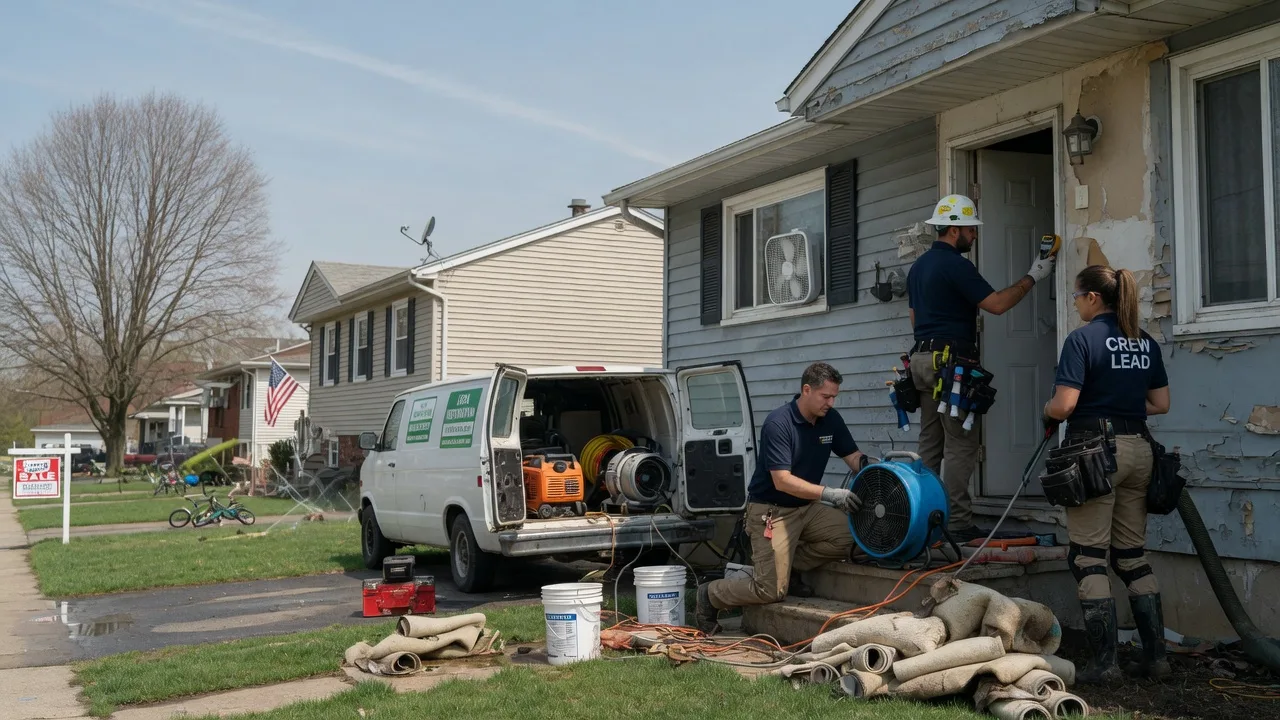 Flood Cleanup in Warriors Mark, PA near me